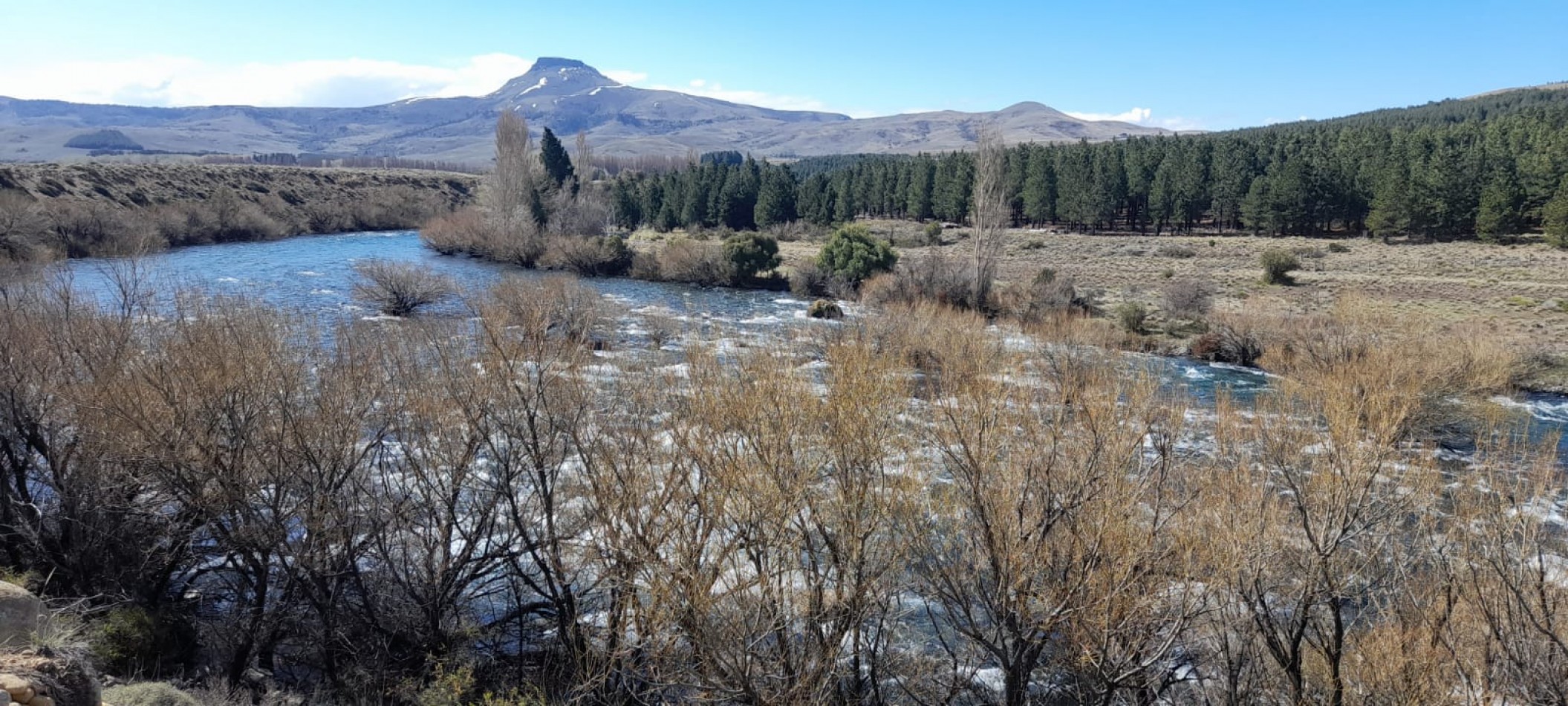 Lote de 6000 mts en Loteo Lago Huechulafquen con frente al Rio Chimehuin, Junin de los Andes, Neuquen