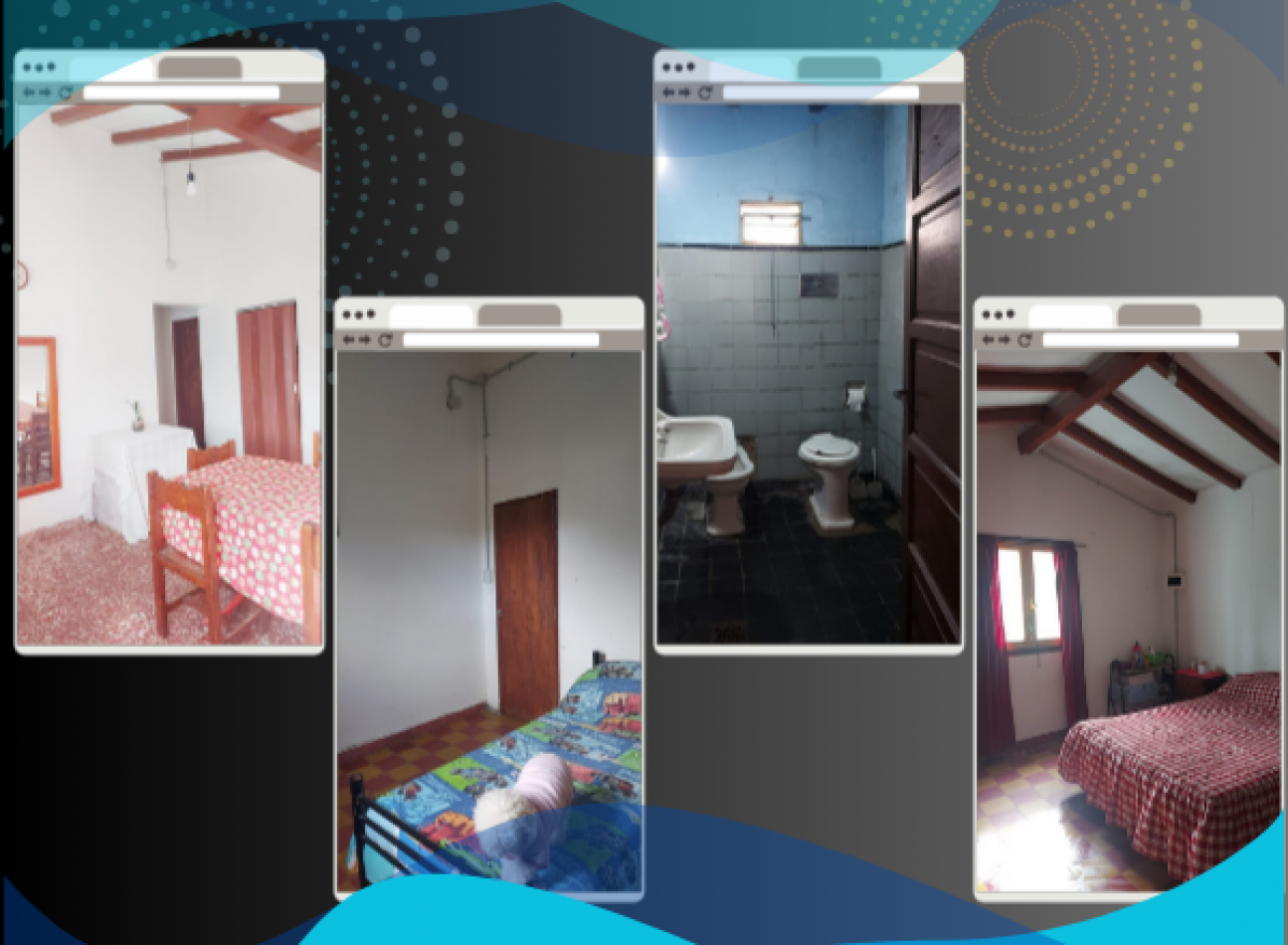 Oportunidad el precio+ bajo! Casa chalet + dpto en Valle Hermoso 