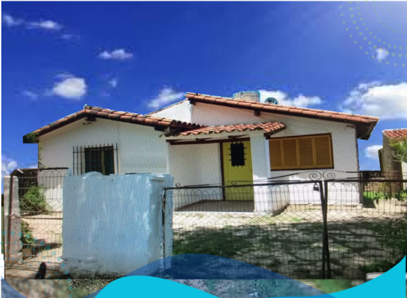 Oportunidad el precio+ bajo! Casa chalet + dpto en Valle Hermoso 